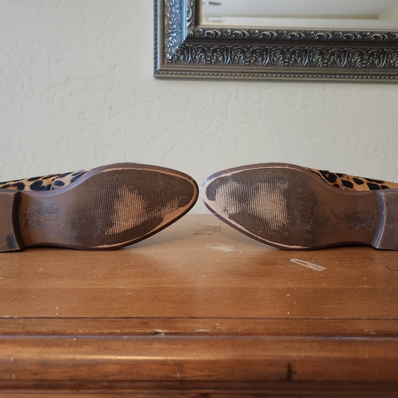 Madewell Francis Loafer, Calf Hair Leopard Print SIZE 9 - Picture 7 of 7